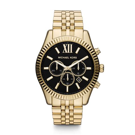 michael kors gold horloge|michael kors horloge heren.